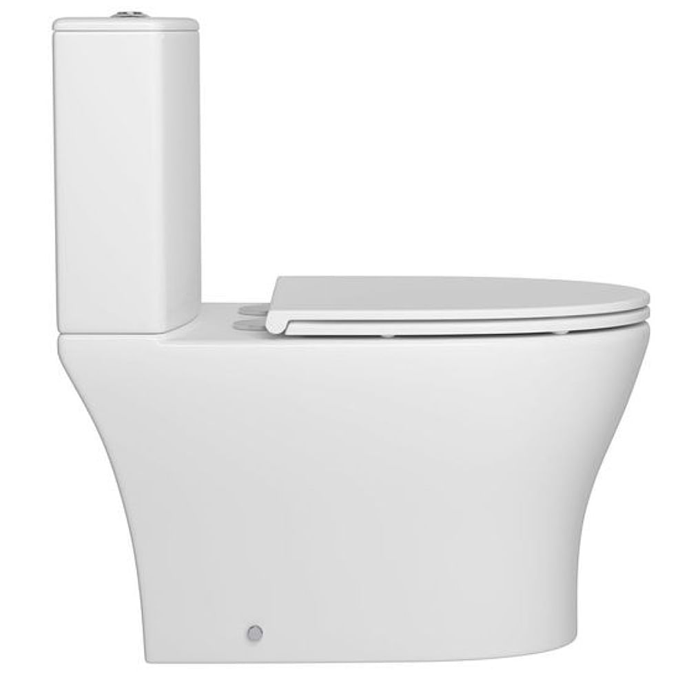 Kit Bacia Com Caixa Level Total Clean Branco - KP.8520.17 - DECA - Imagem 2